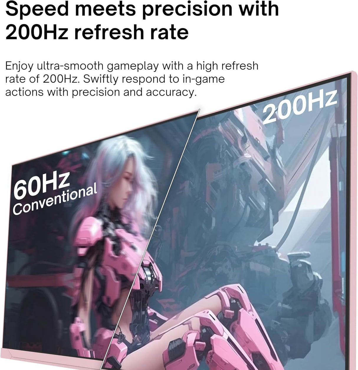 Monitor Gaming Pixio PX248 24 FHD 200Hz 1ms Adaptive Sync