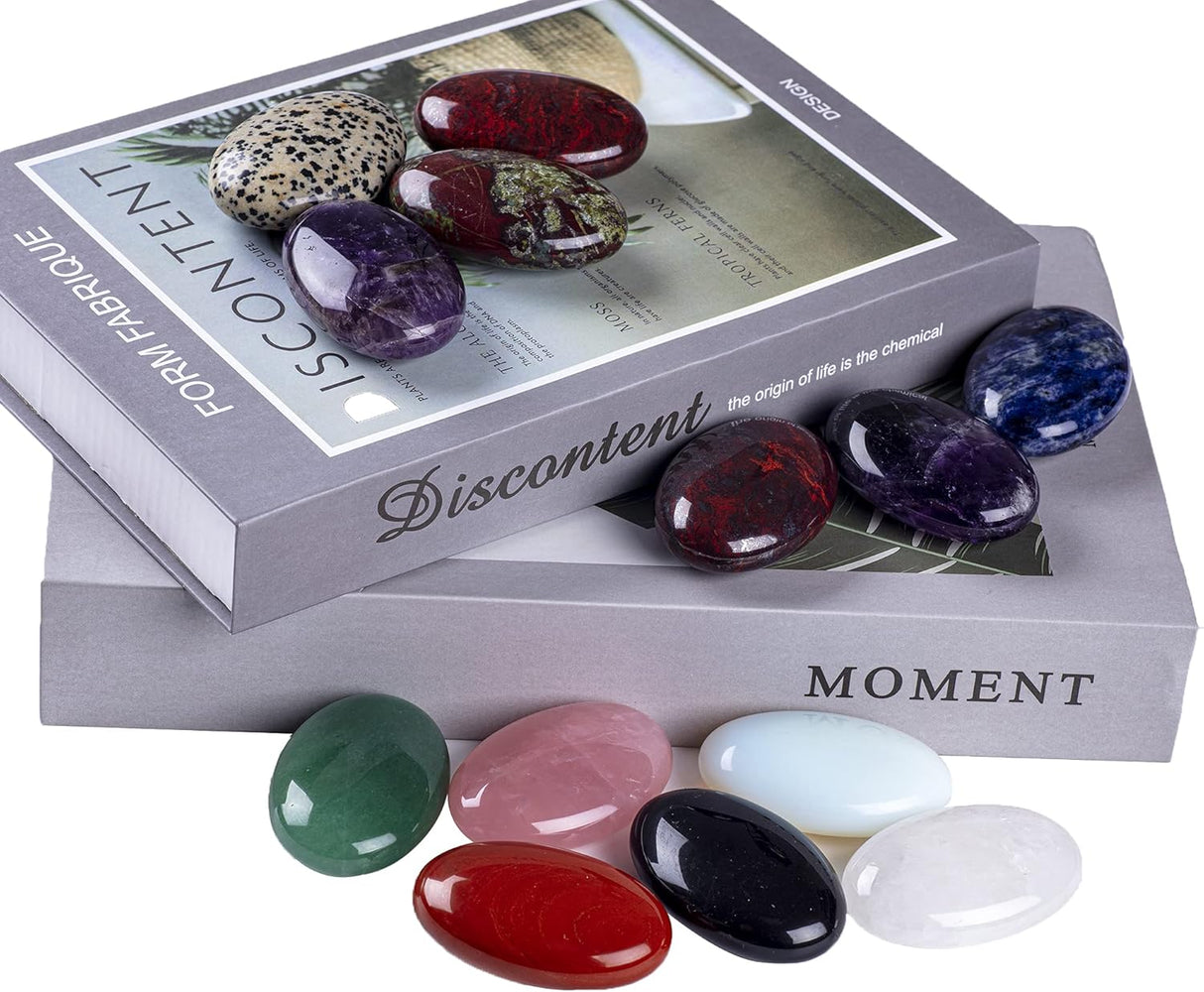 Piedra de Palma Sodalita - Cristal Pulido para Alivio de Estrés