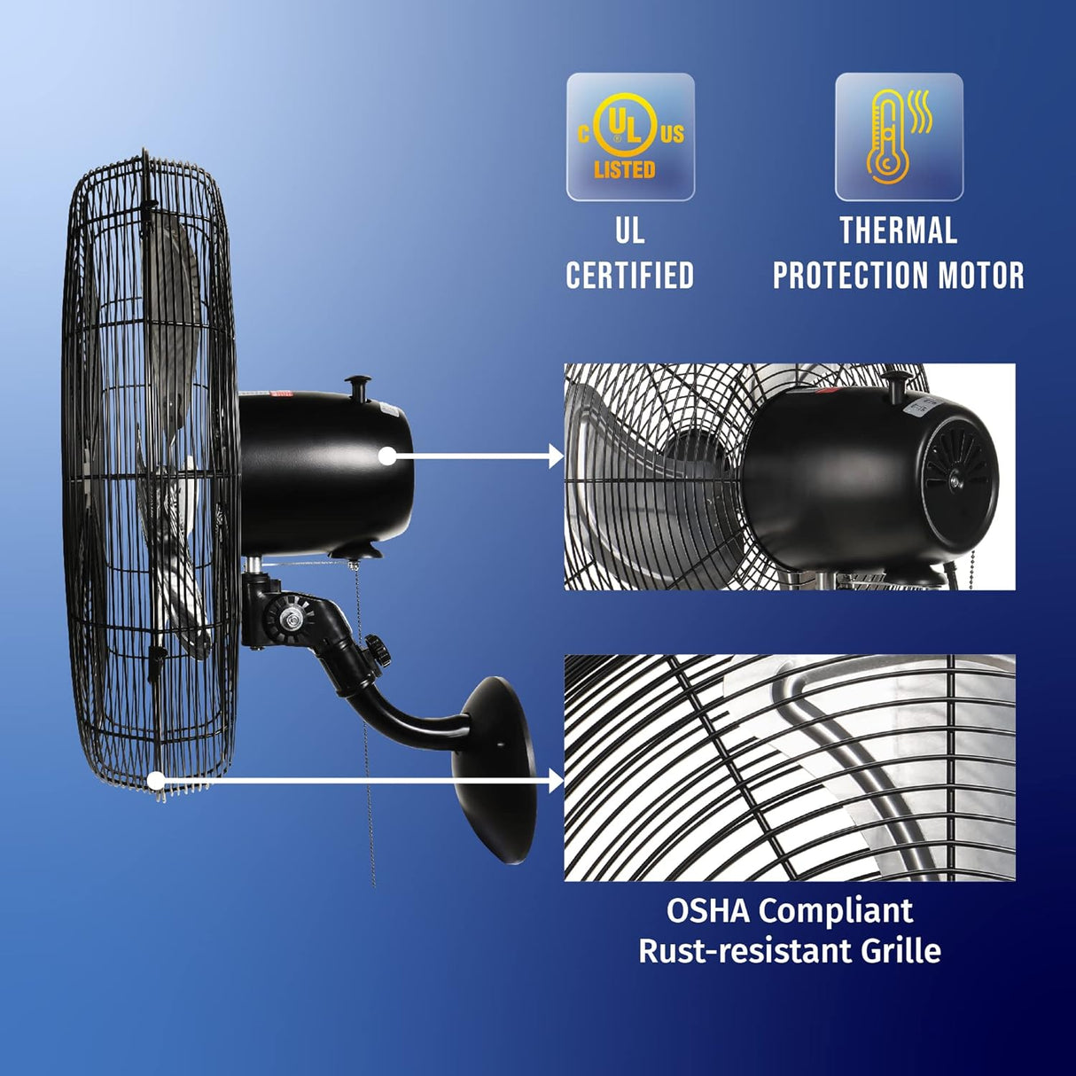 Ventilador Oscilante Tornado 20 Pro, 3 Velocidades, 5250 CFM