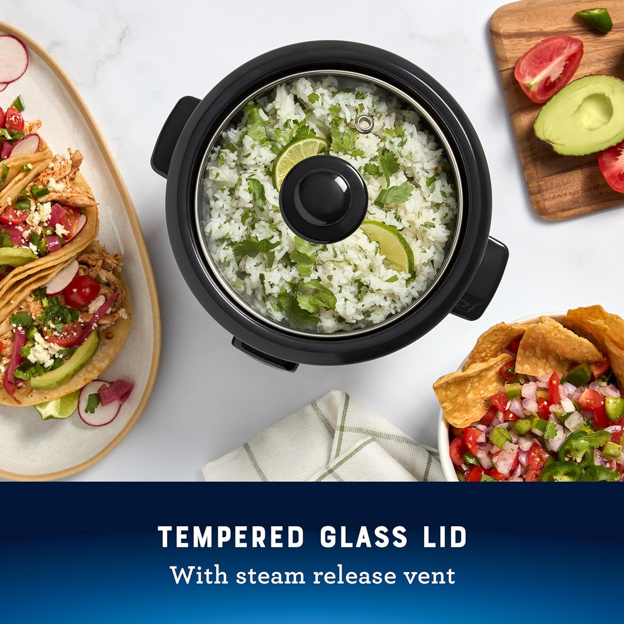 Oster Cocinero de Arroz de 6 Tazas, Modelo 4712, Fácil Uso