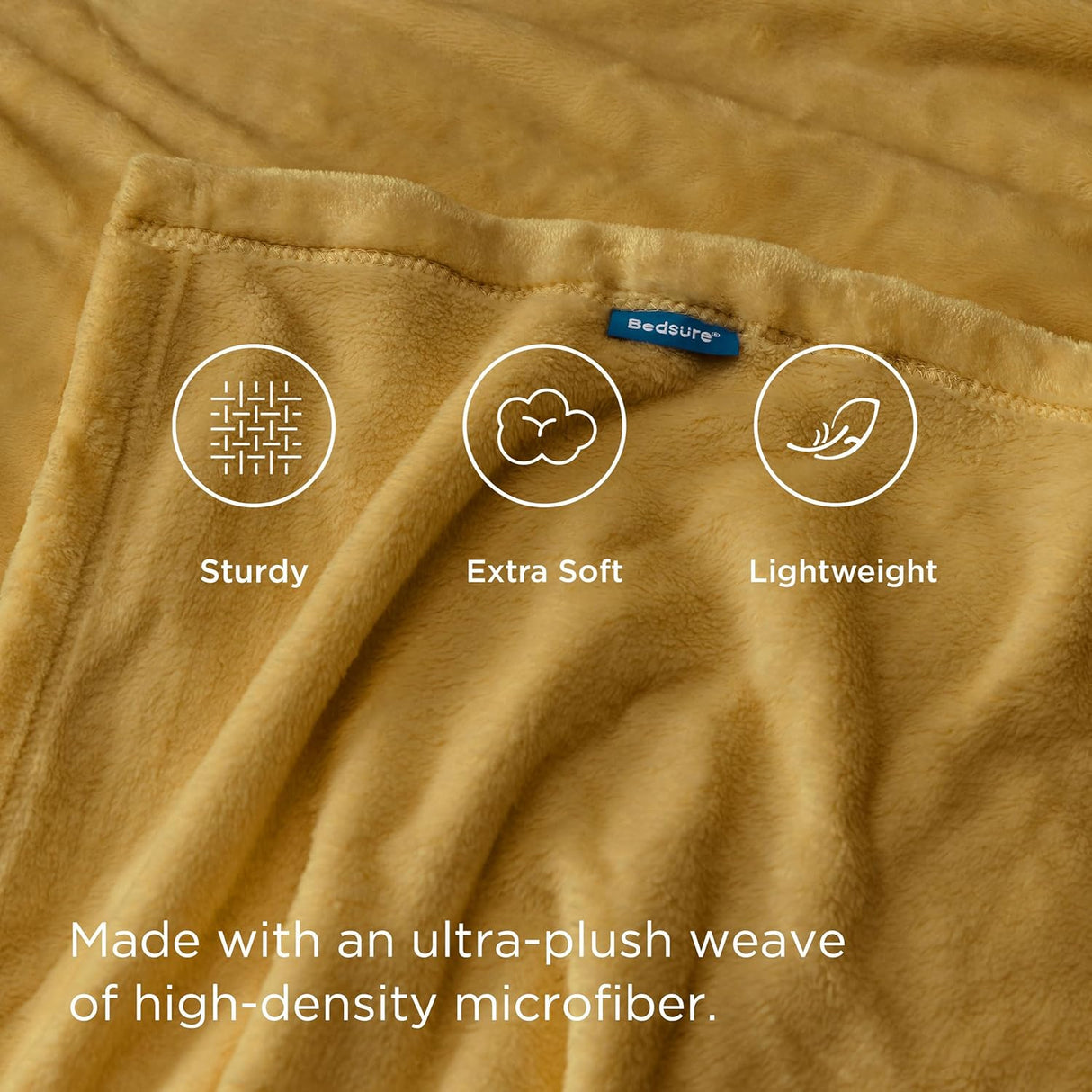 Manta de Fleece Bedsure - Ligera, Suave y Acogedora - Modelo 2023