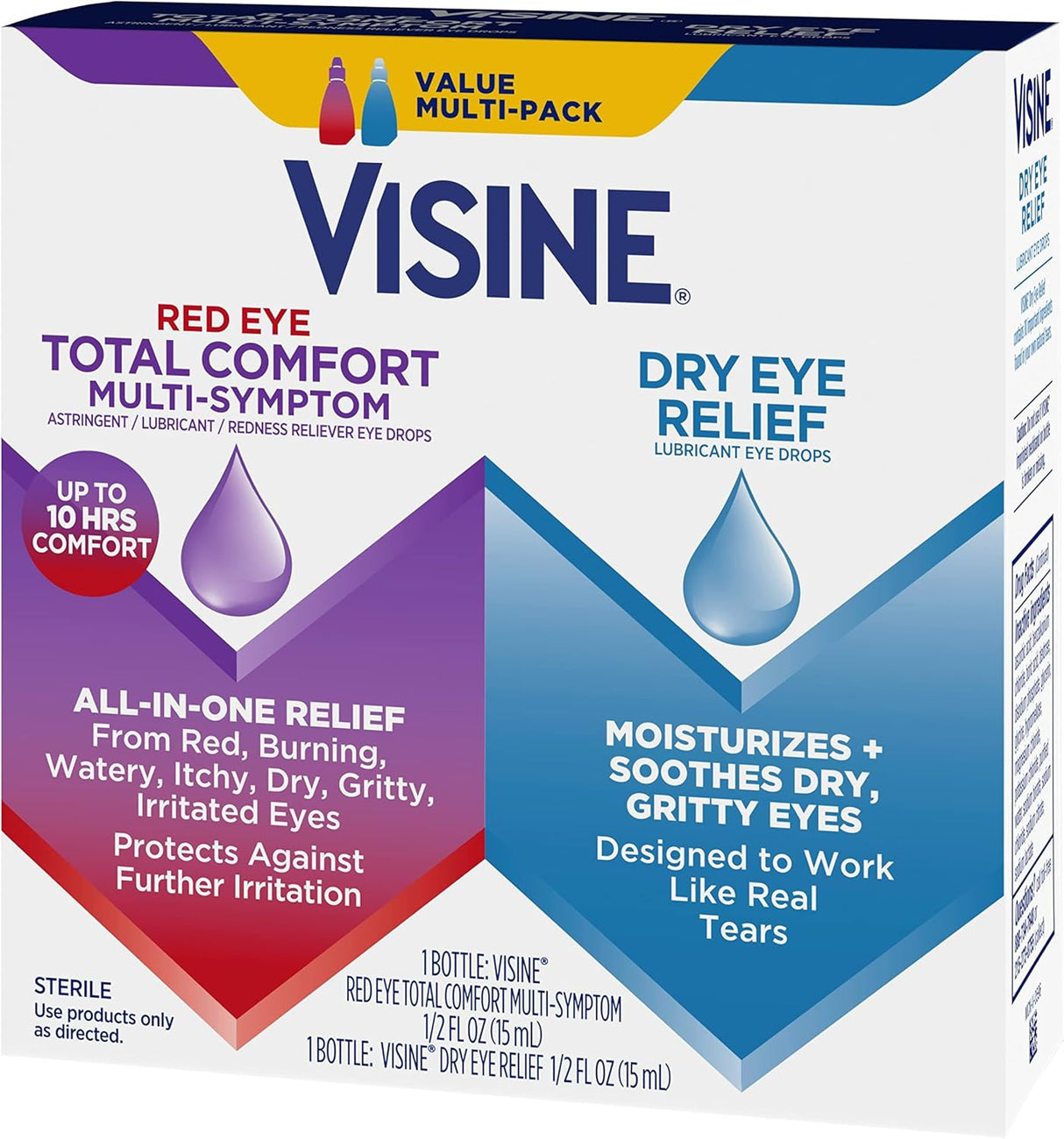 Suplemento Eye Relief Lubricante Gotas para los ojo 2 pack