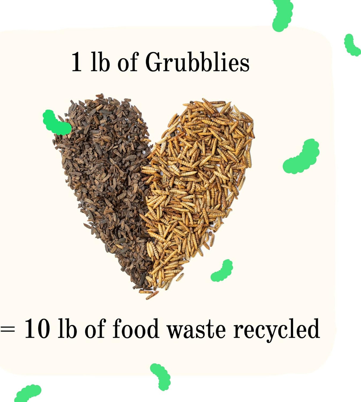 Más saludable que los gusanos de harina para pollos