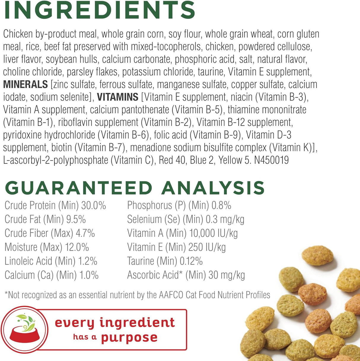 Purina Cat Chow Alimento seco para gatos de interior, bola de pelo + peso saludable (paquete de 4) bolsas de 3.15 libras