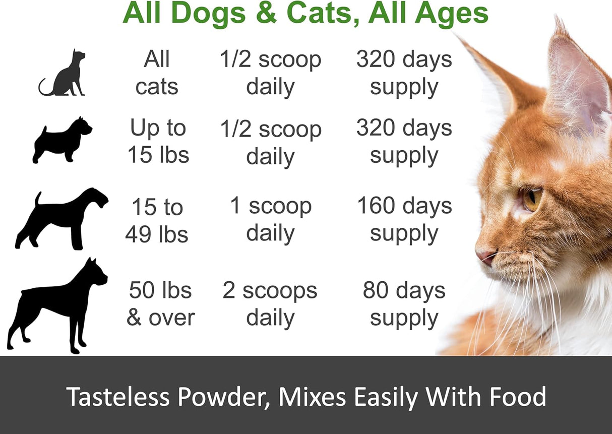 Vitaminas Probióticos para perros y gatos El mejor polvo