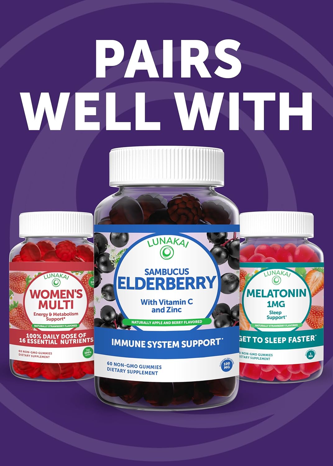 Apoyo para dormir Gomitas masticables de baja dosis 1 mg