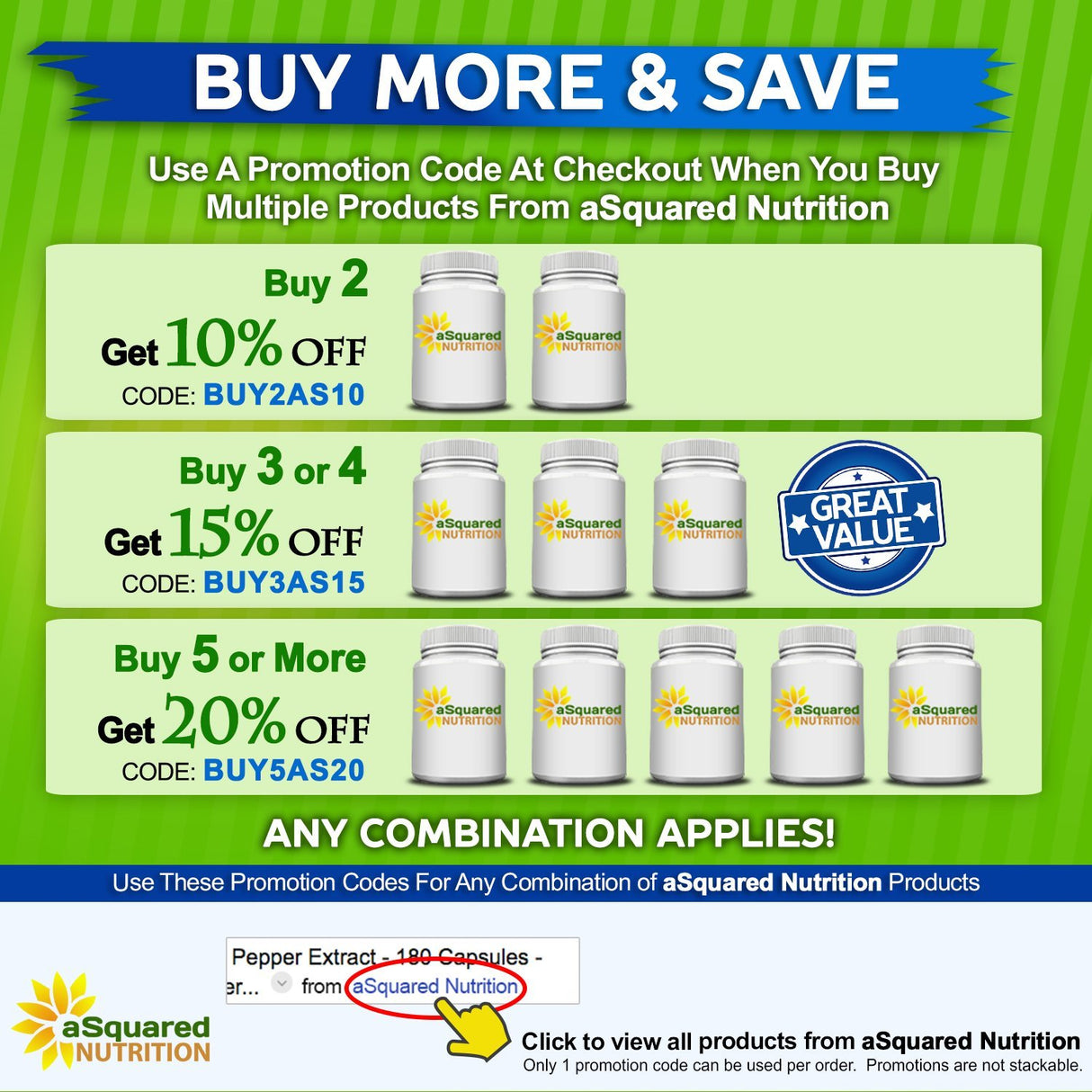 Píldoras de suplementos Pure 200 Capsules aSquared