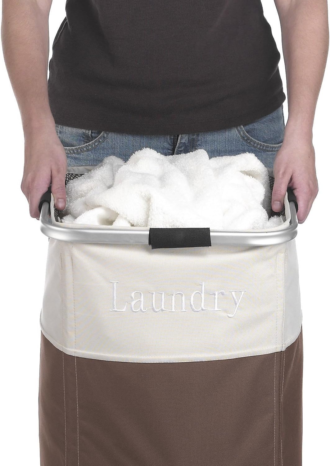 Cesta de lavandería de fácil cuidado - Espresso