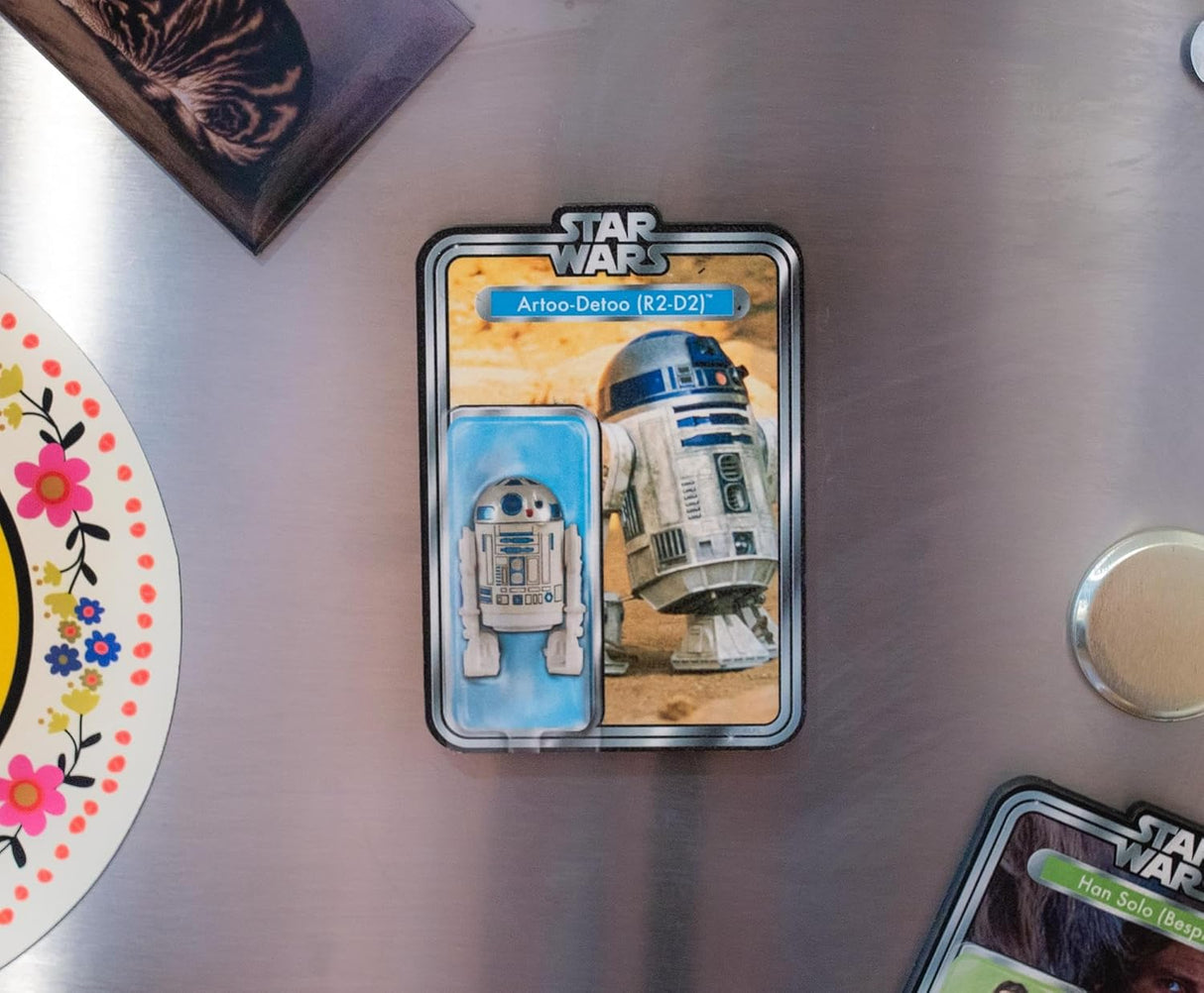 Imán de Figura de Acción R2D2 Star Wars para Refrigerador