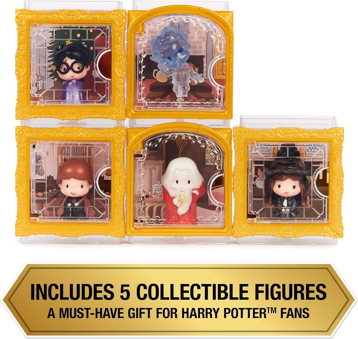 Figuras Miniaturas Mágicas Harry Potter 5-Pack, Exclusivo Amazon