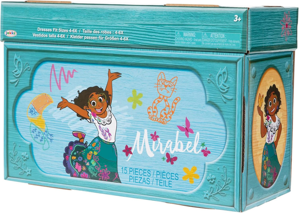 2 disfraces de Mirabel e Isabella en poliéster talla 4-6