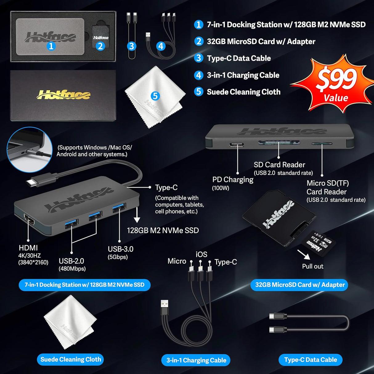 Portátil HP Stream 14 HD, Celeron N4120, 8GB RAM, Win 11 S