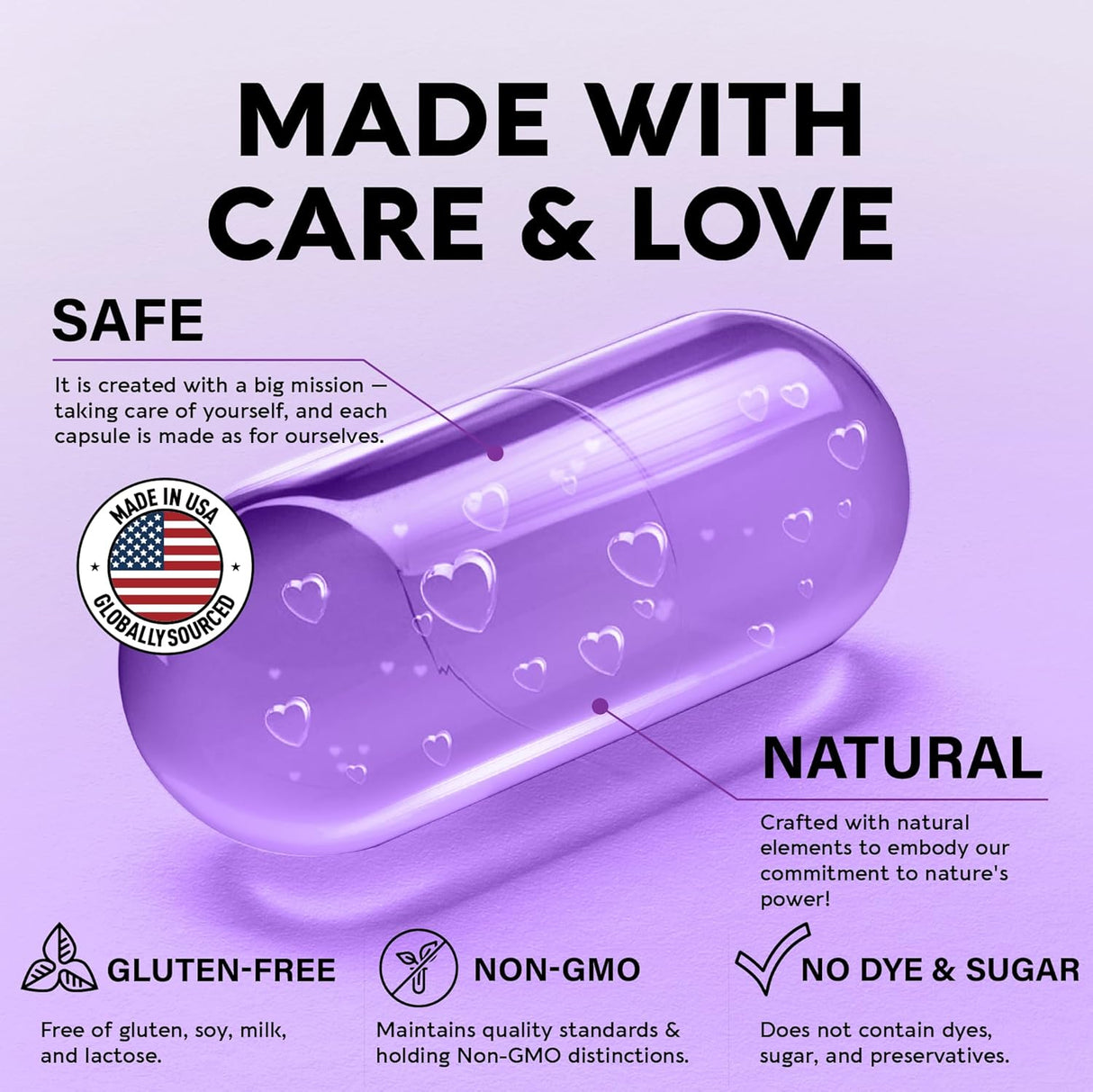 Vitaminas de biotina con colágeno y queratina suplemento