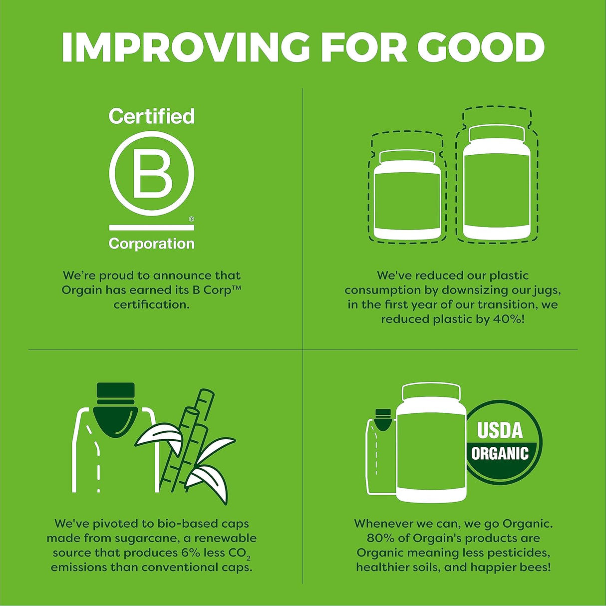 Apoyo inmunológico superalimentos orgánicos de Orgain