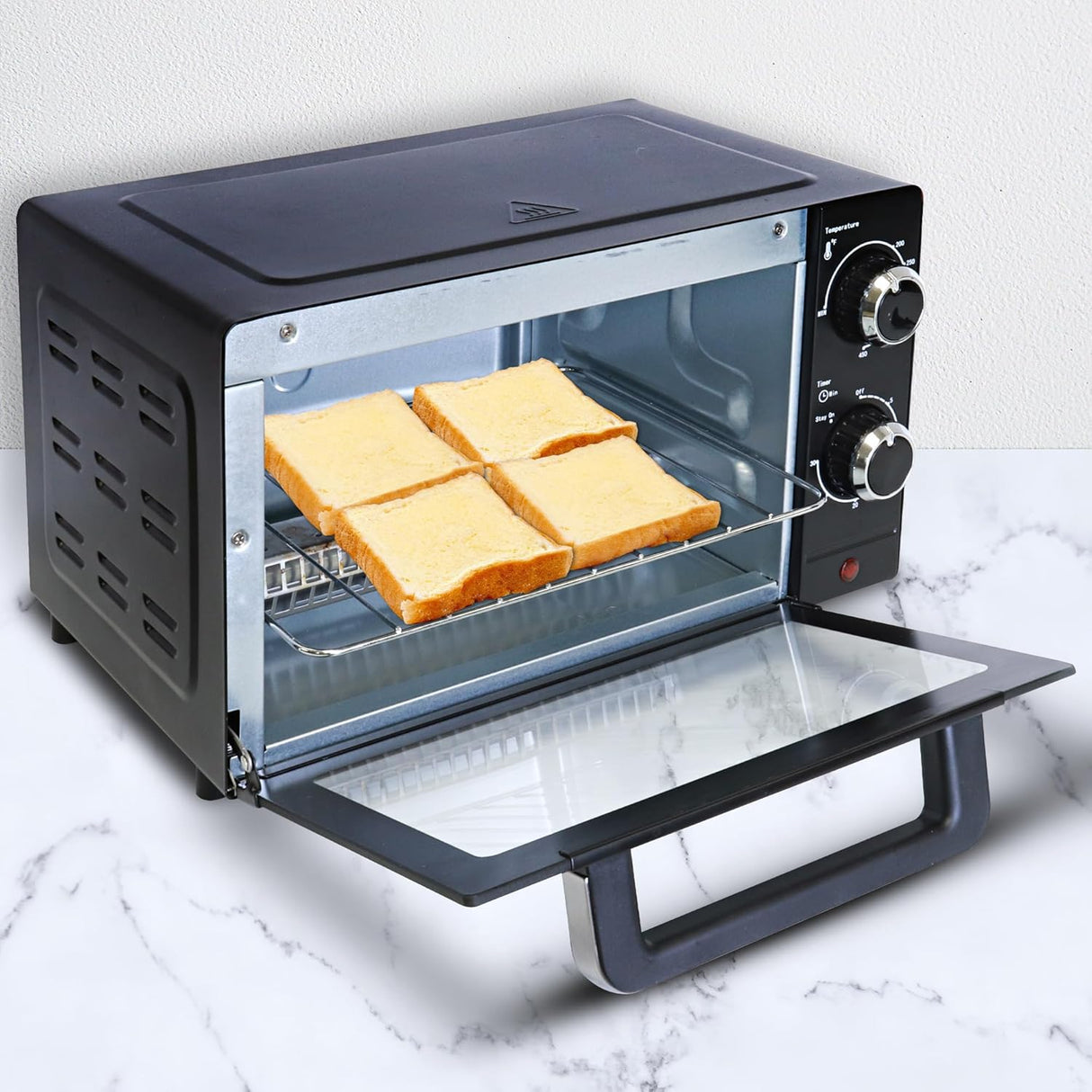 Horno tostador de convección de 4 rebanadas Total Chef