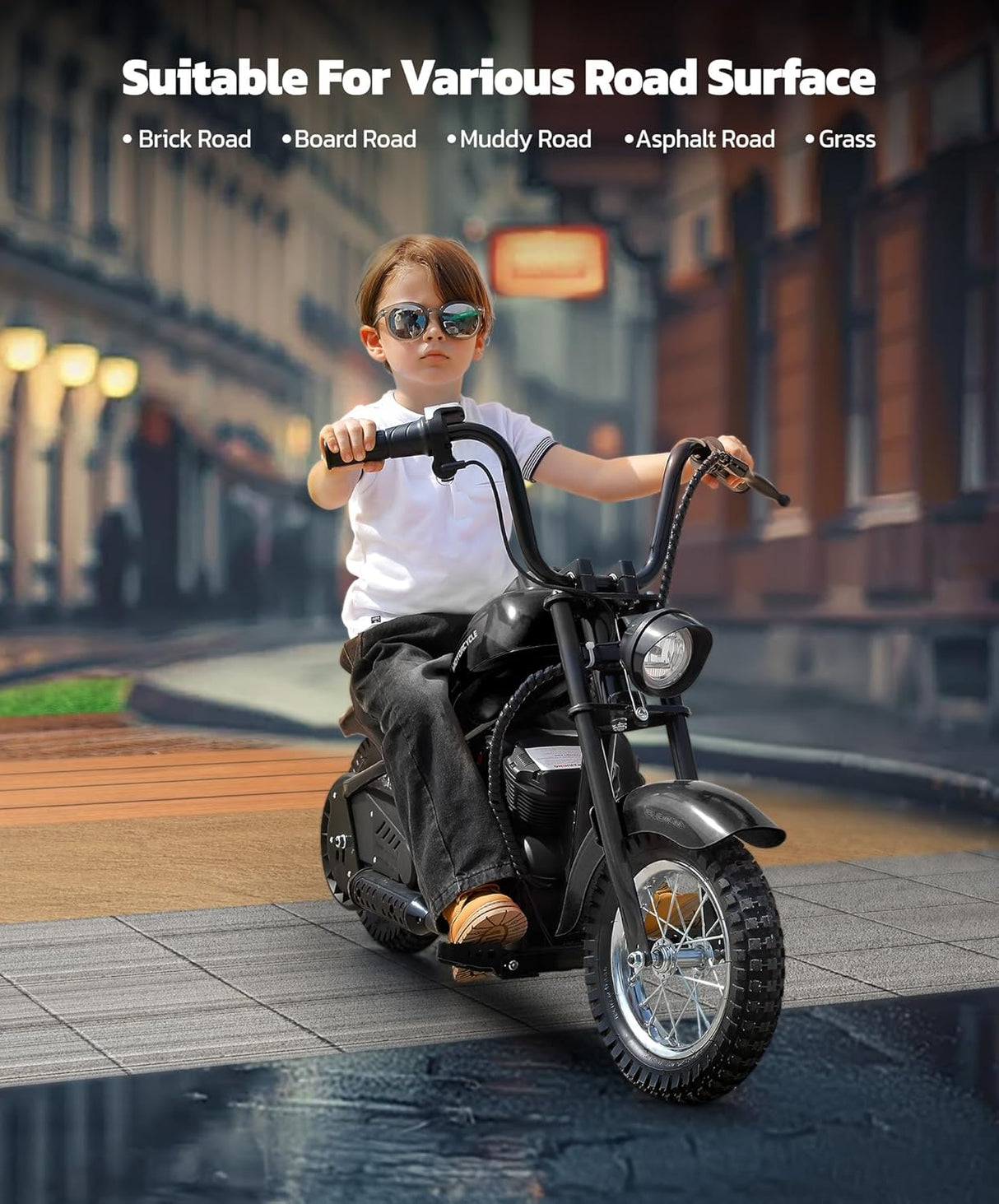 Bicicleta Eléctrica ELEMARA, 15 mph, 150lb, 24V, Modelo Dirt Bike