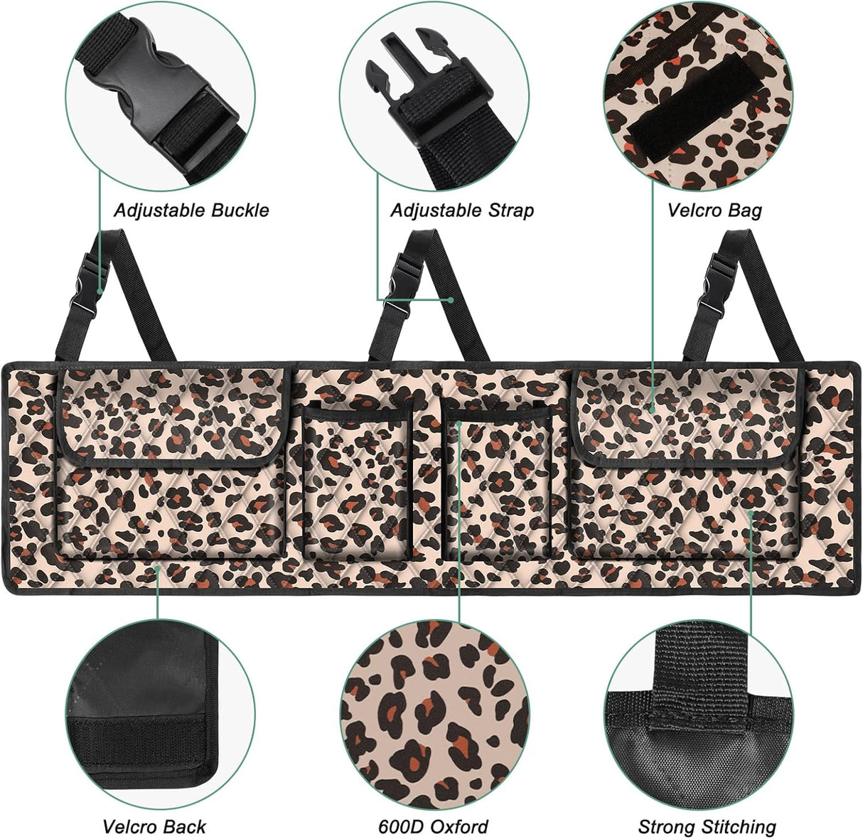 Organizador de Maletero Femuar, Gran Capacidad, 41x10