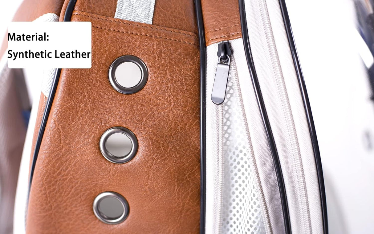 Mochila Expandible para Gatos, Aprobada Aerolíneas, Modelo Astronauta