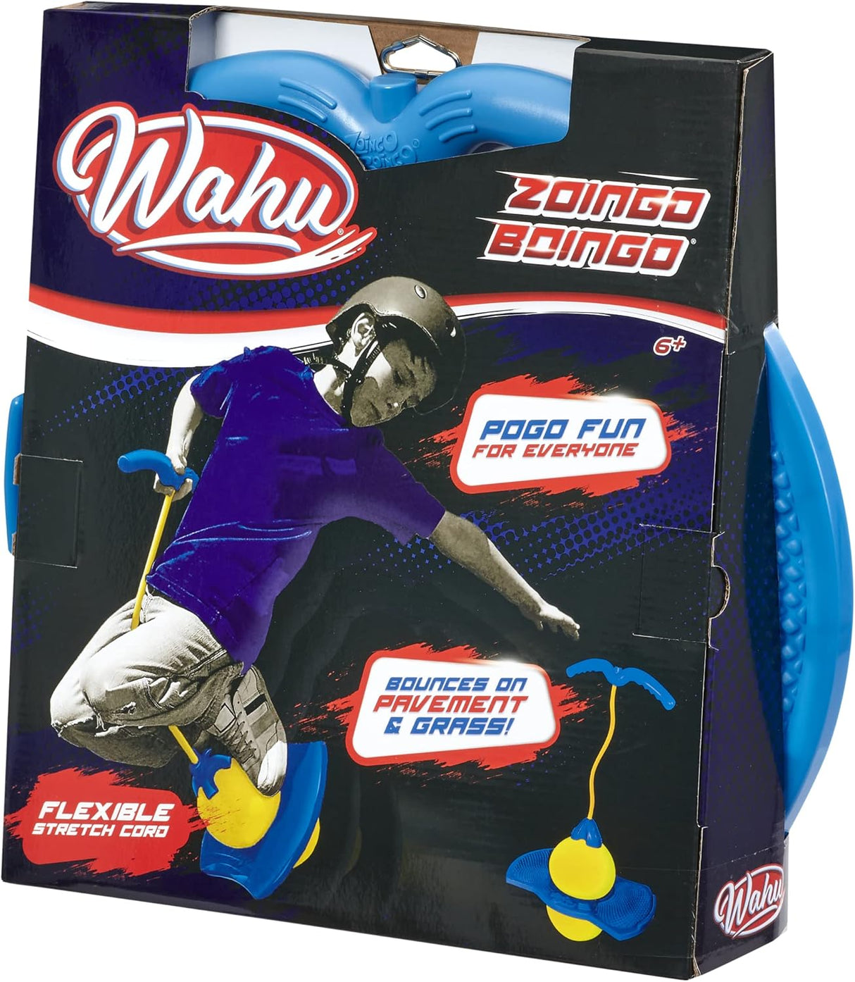 Pogo Ball Wahu Zoingo Boingo, flexible, para niños 6+