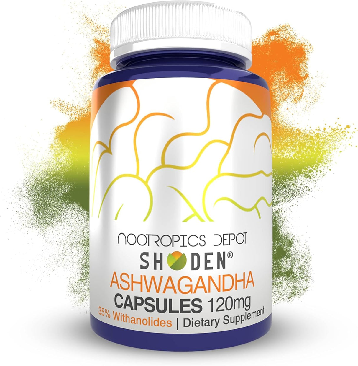 Nootropics Depot Shoden Ashwagandha Extract Cápsulas 120mg
