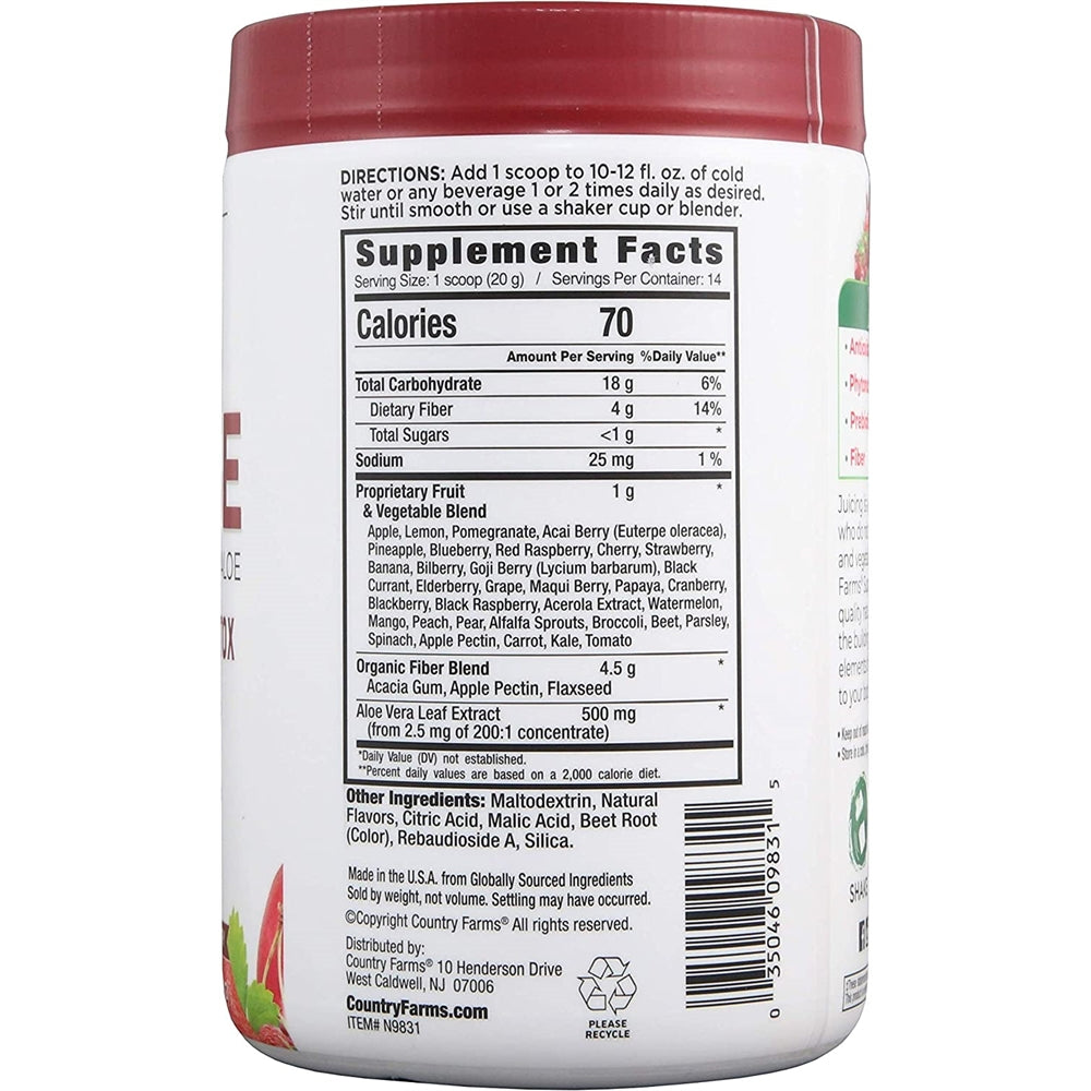 Suplemento en polvo que apoya el sistema digestivo saludable