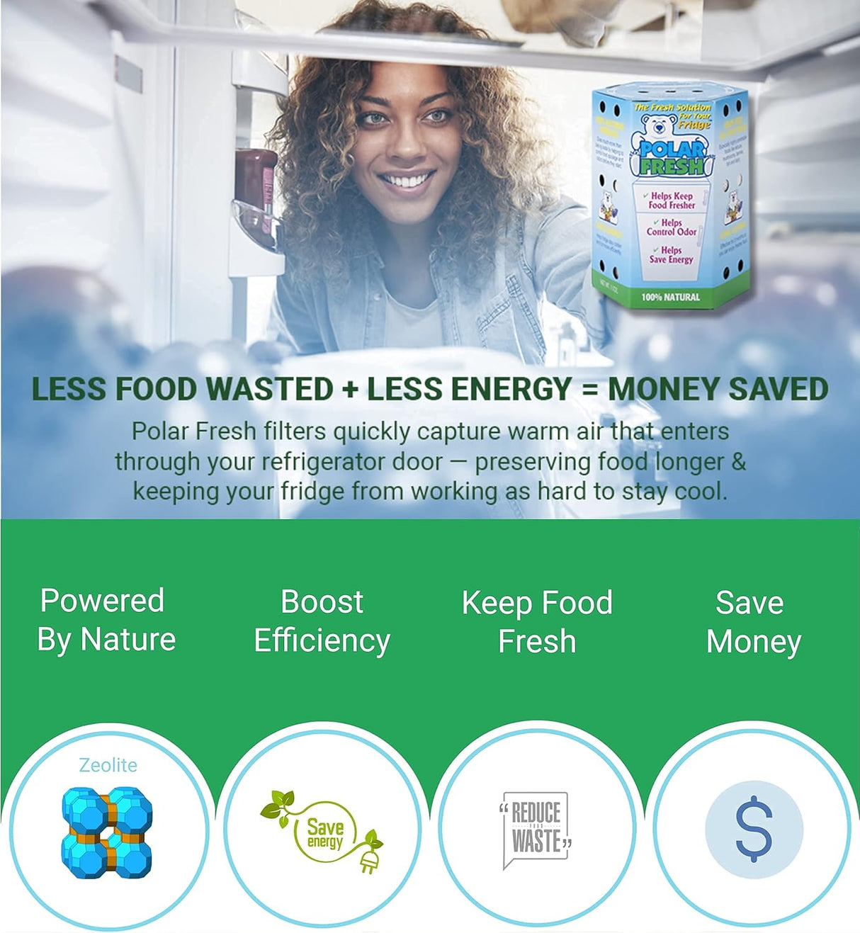 Absorbente de Olores y Humedad - Marca Natural - 3 Pack