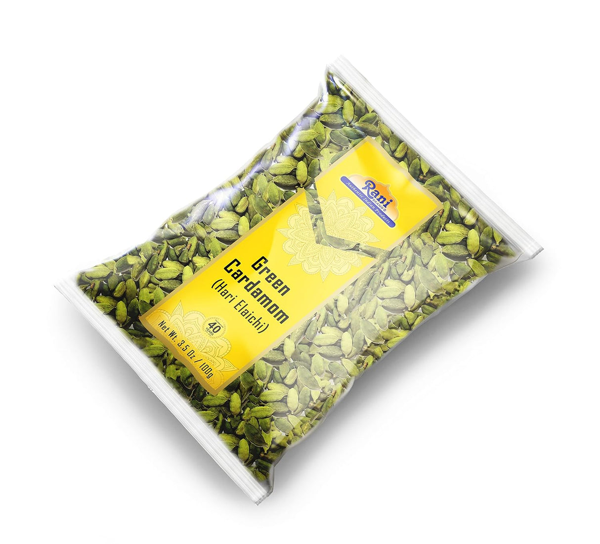 Rani Cardamomo Verde Natural Vegano 3.5oz Hari Elachi