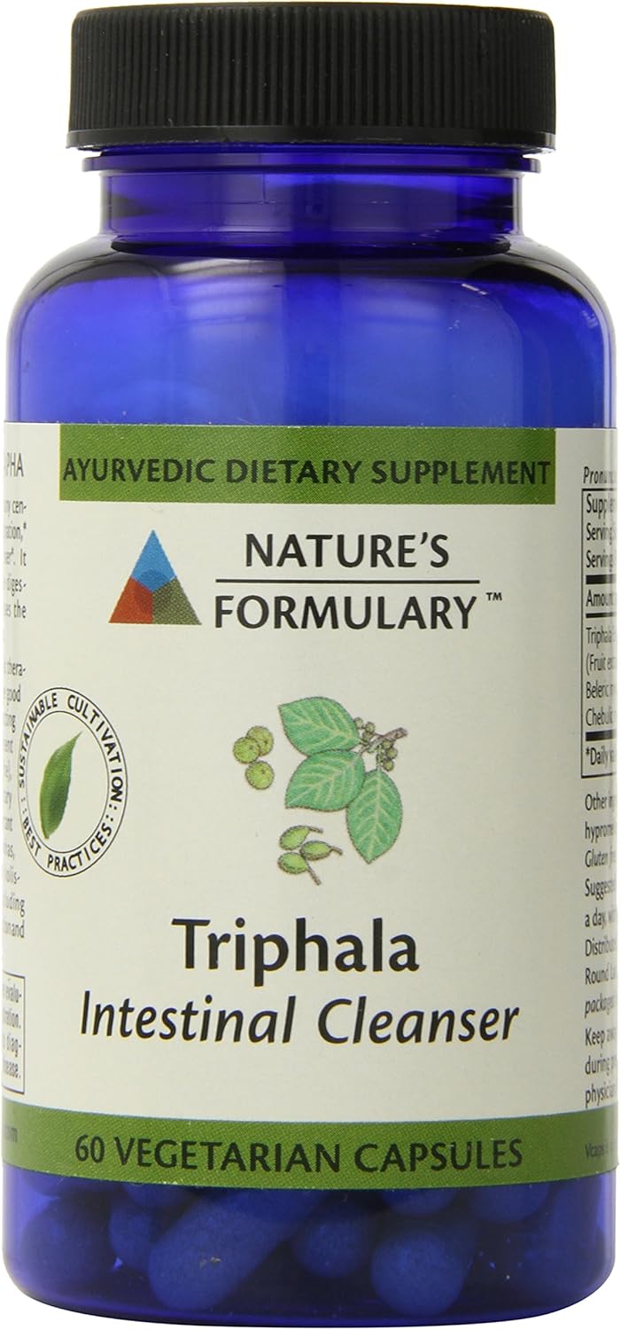 Suplementos Nature;s Formulary Triphala, 60 unidades