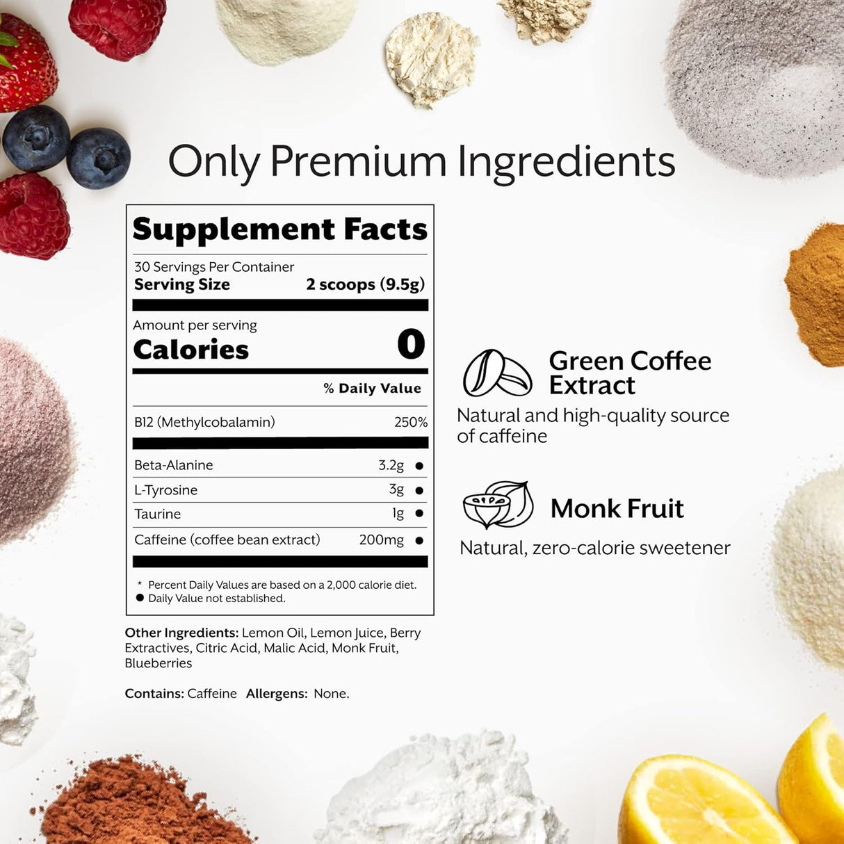 ProMix Nutrition Polvo para pre entrenamiento 285 g