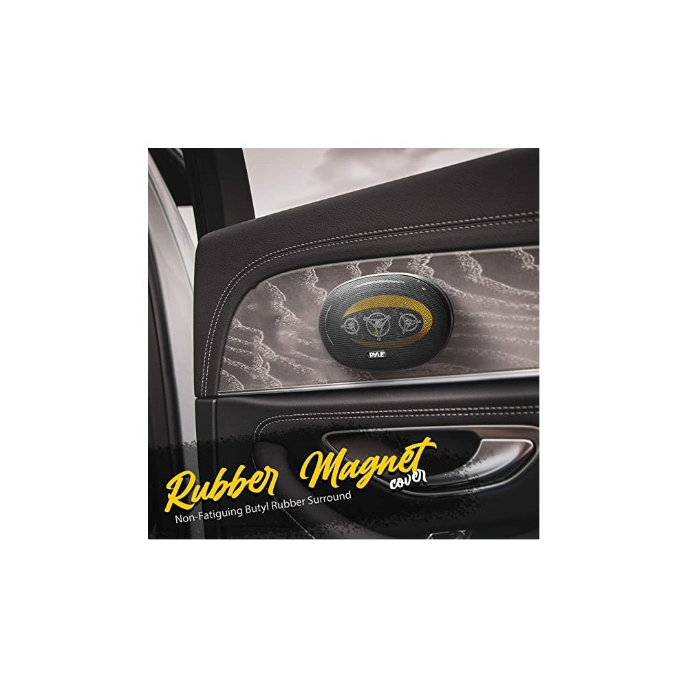 Parlantes o Altavoces Amarillo PYLE PLG69.8