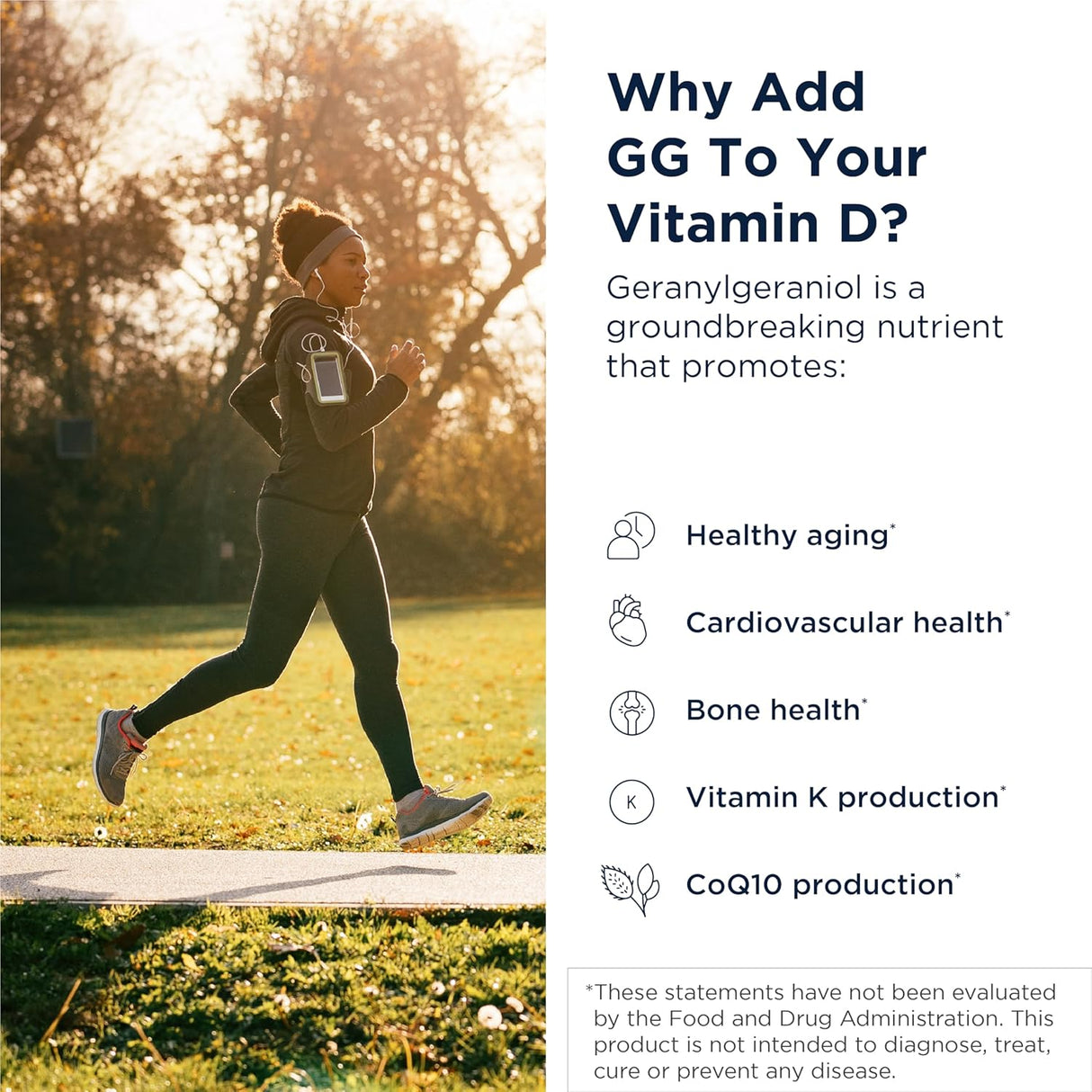 Suplemento de Vitamina D, Designs for Health, 5000 IU, 60 cápsulas