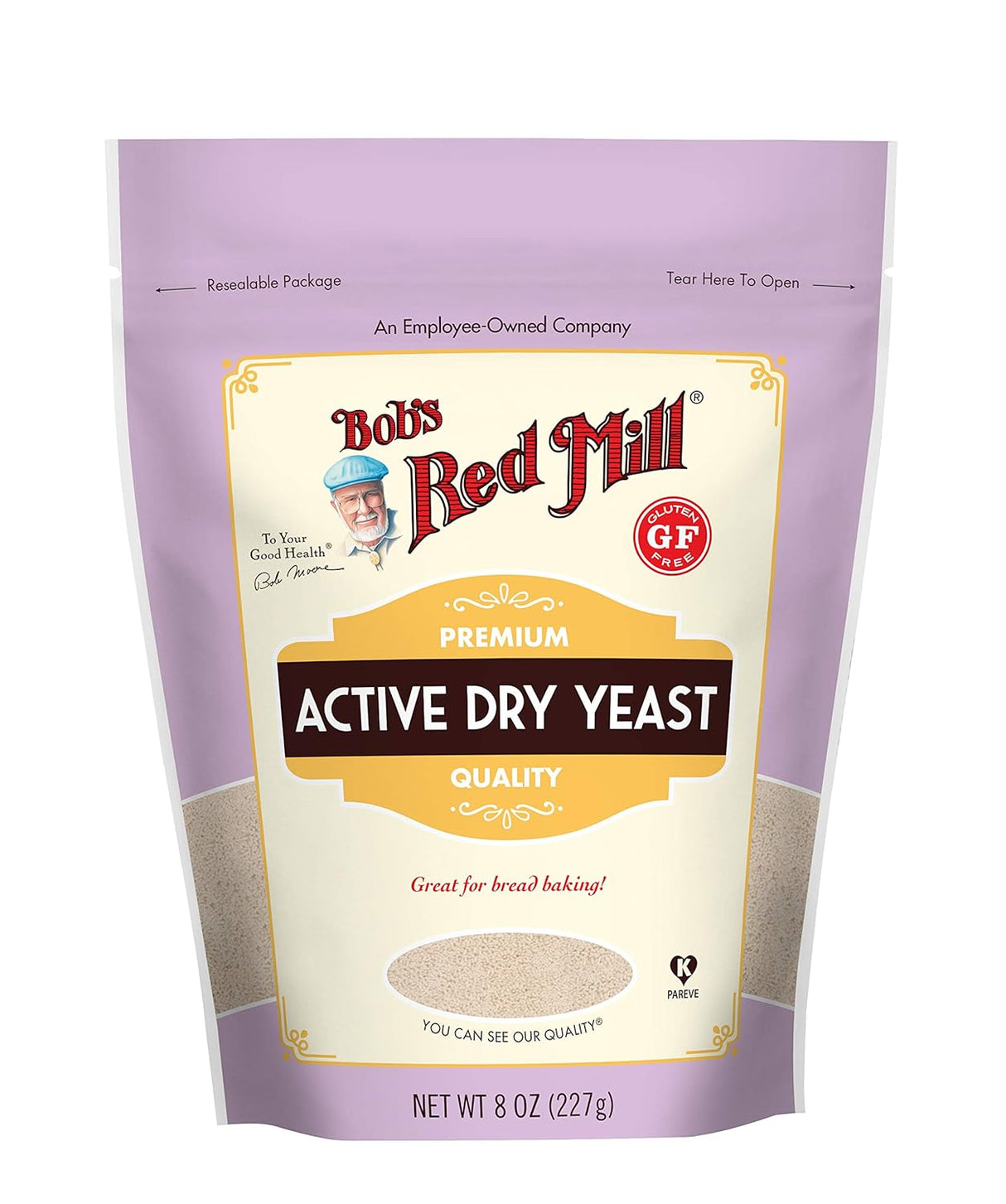 Bob's Red Mill Levadura seca activa sin gluten, 08 onzas