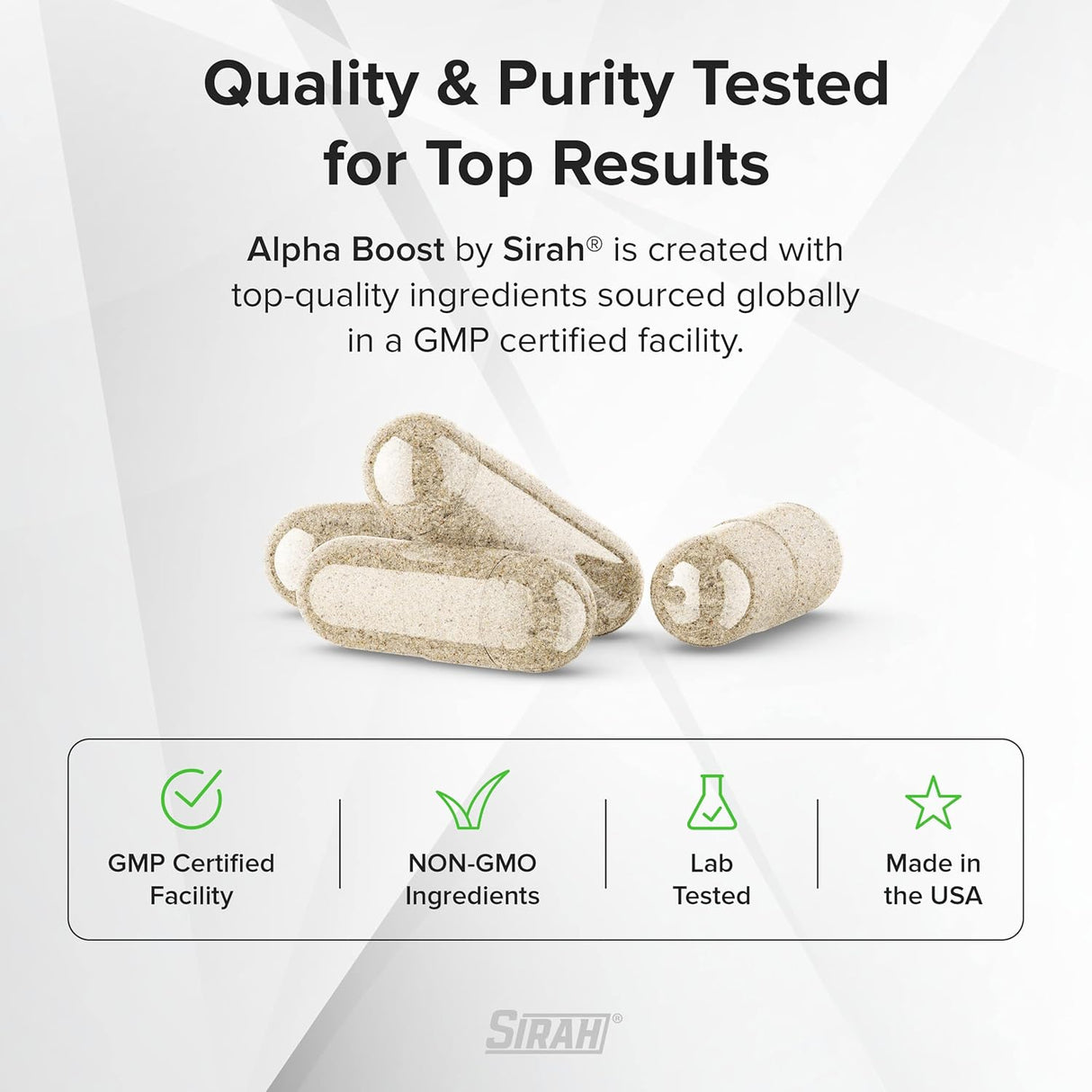 Potenciador de testosterona para hombres Suplemento