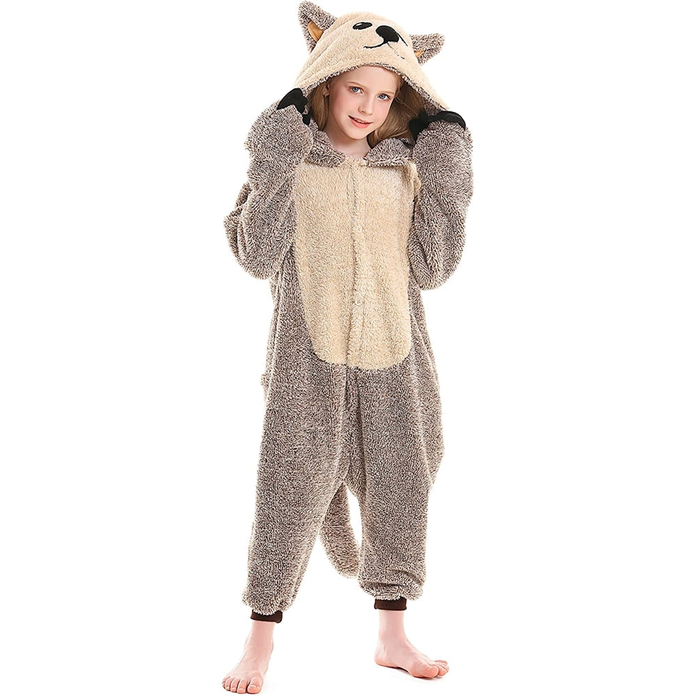Pijama animales de Halloween para niños talla