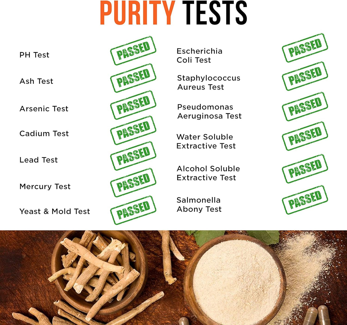 Cápsulas de Ashwagandha 3000mg, Extra Fuerte, 120 Veganas