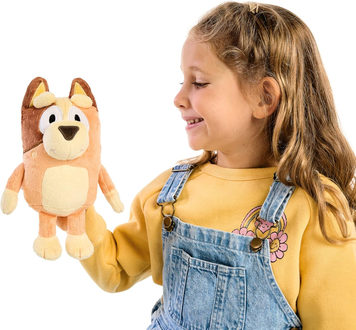 Muñeco de peluche Chilli de BLUEY, 9'' de altura, suave y tierno