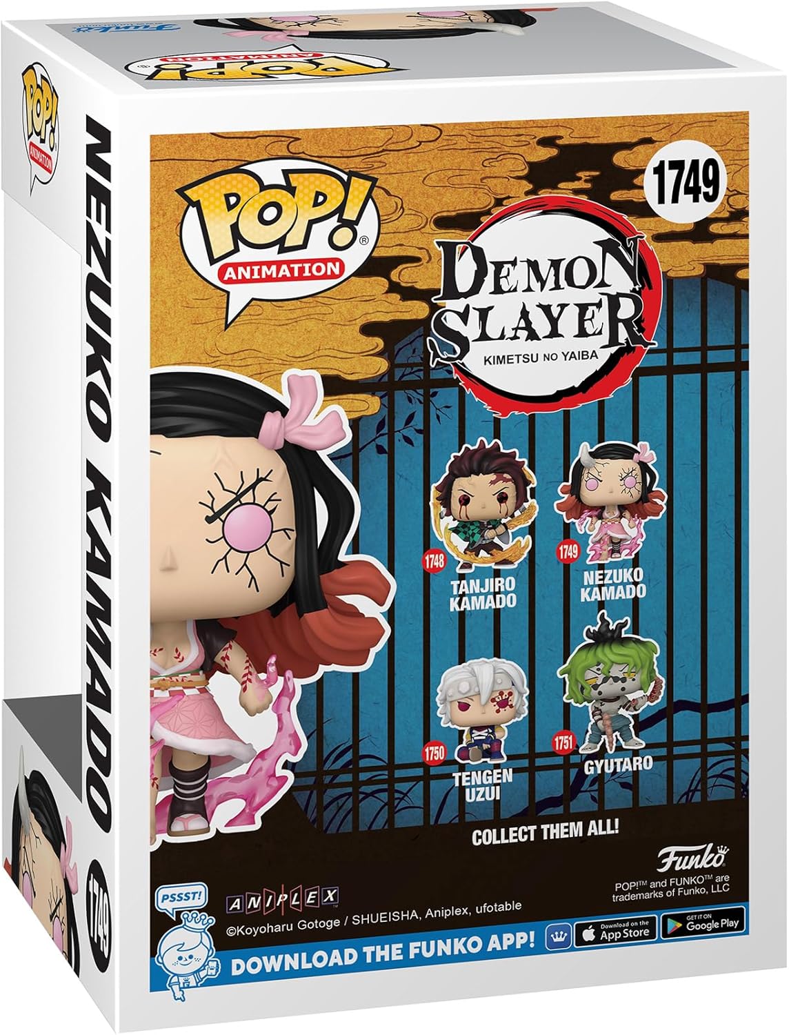 Funko Pop! Nezuko (Forma Demonio) - Demon Slayer - Animación