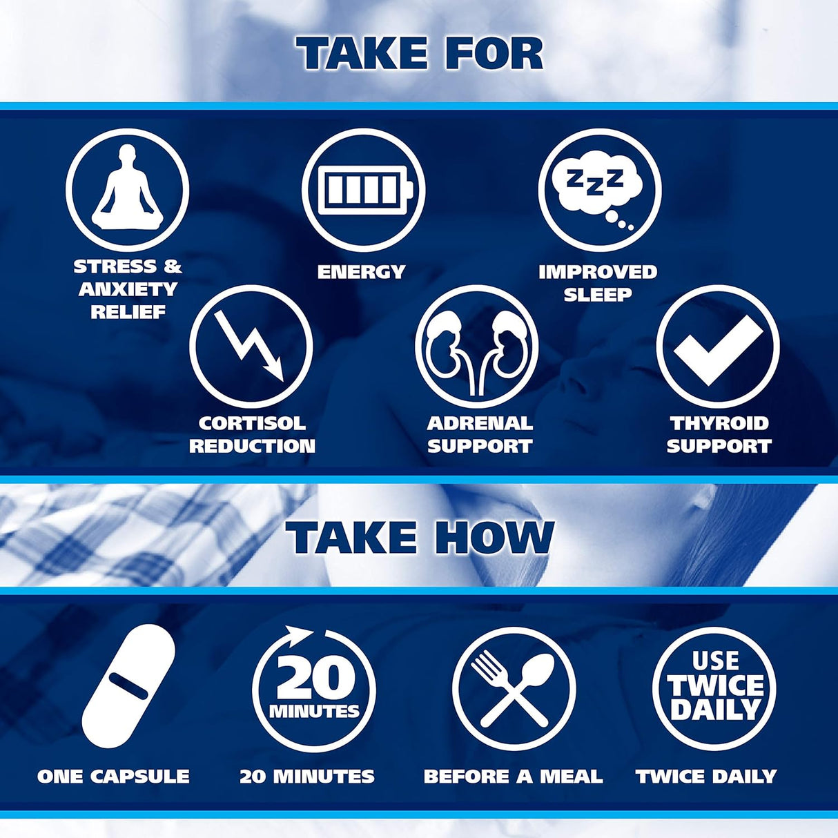 Suplementos Alimenticios Gerente de Cortisol