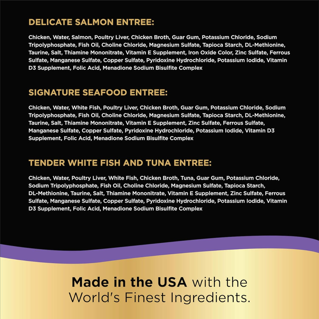 Alimento Paté comida húmeda para gatos Paquetes variados