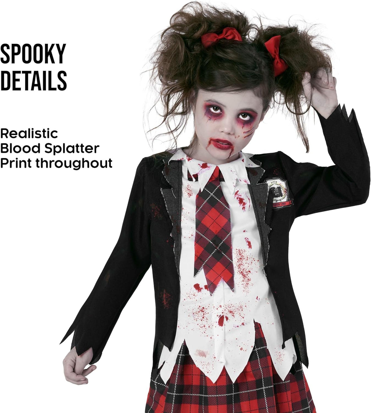 Disfraz de Zombie Escolar para Niñas - Morph Costumes - Kids Halloween