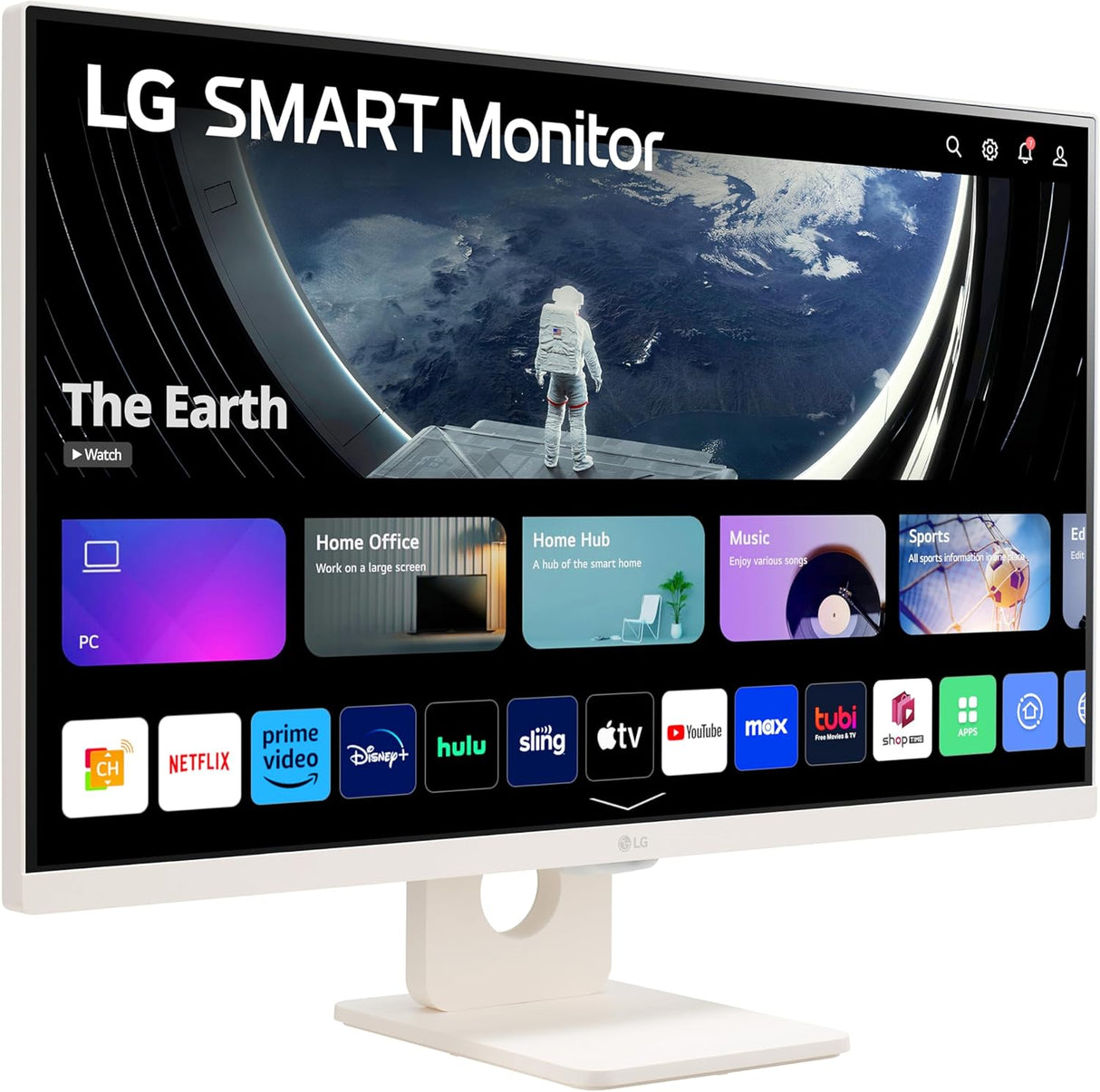 Monitor LG 27SR50F-W 27 FHD IPS, webOS 23, HDR 10, Bluetooth