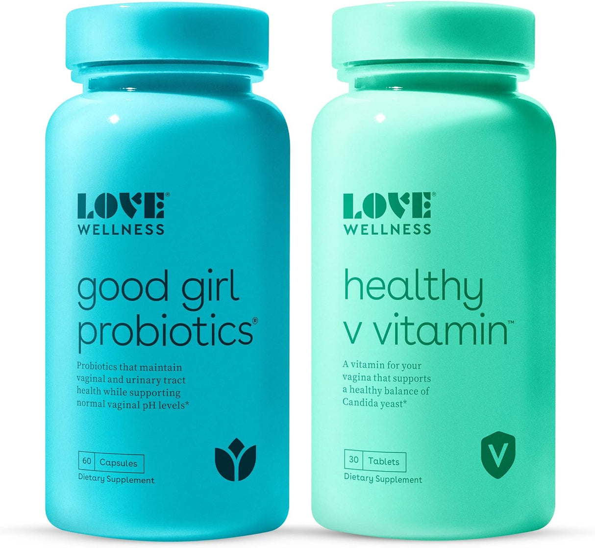 Love Wellness Good Girl - Probióticos vaginales y vitaminas