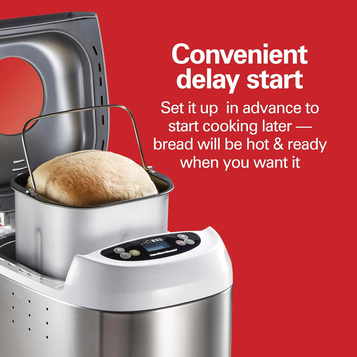 Hamilton Beach® Máquina de masa y pan artesanal