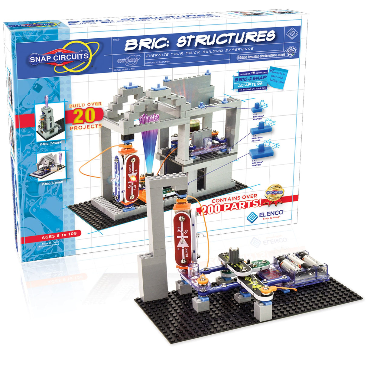 Snap Circuits BRIC: Estructuras ~ Kit de exploración d