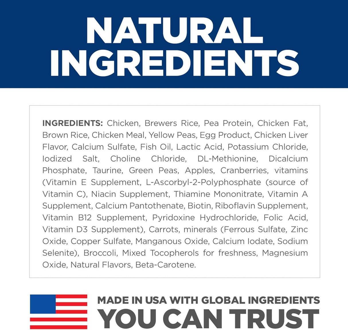 Hill's Science Diet Kitten - Alimento seco para gatos sin maíz, trigo o soja, receta de pollo, bolsa de 6 libras