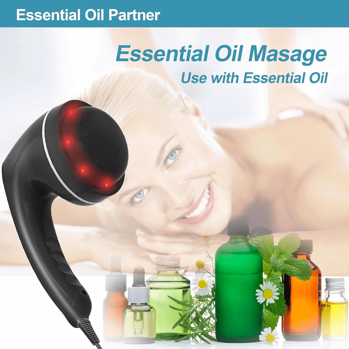 Masajeador Anticelulítico, Cuerpo Escultor, 8 Cabezas de Masaje