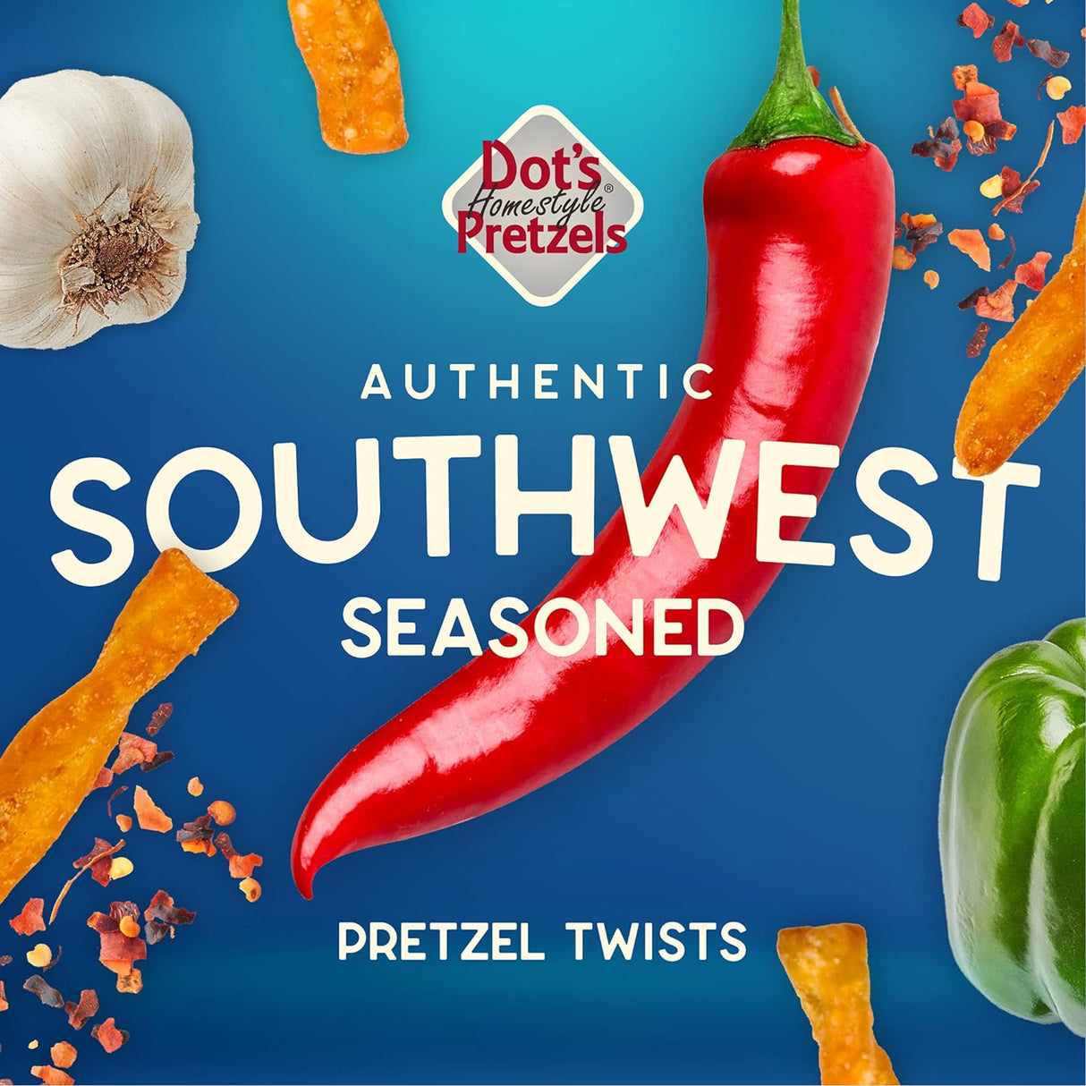 Palitos de Pretzel Estilo Casero Aliñados Southwest 5 Oz