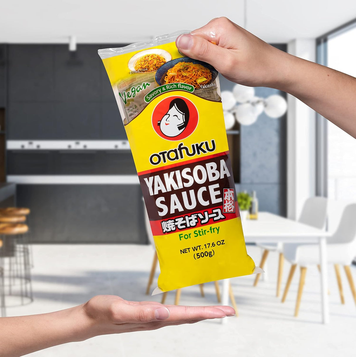 Salsa Yakisoba para saltear fritas salsa vegana Yakisoba