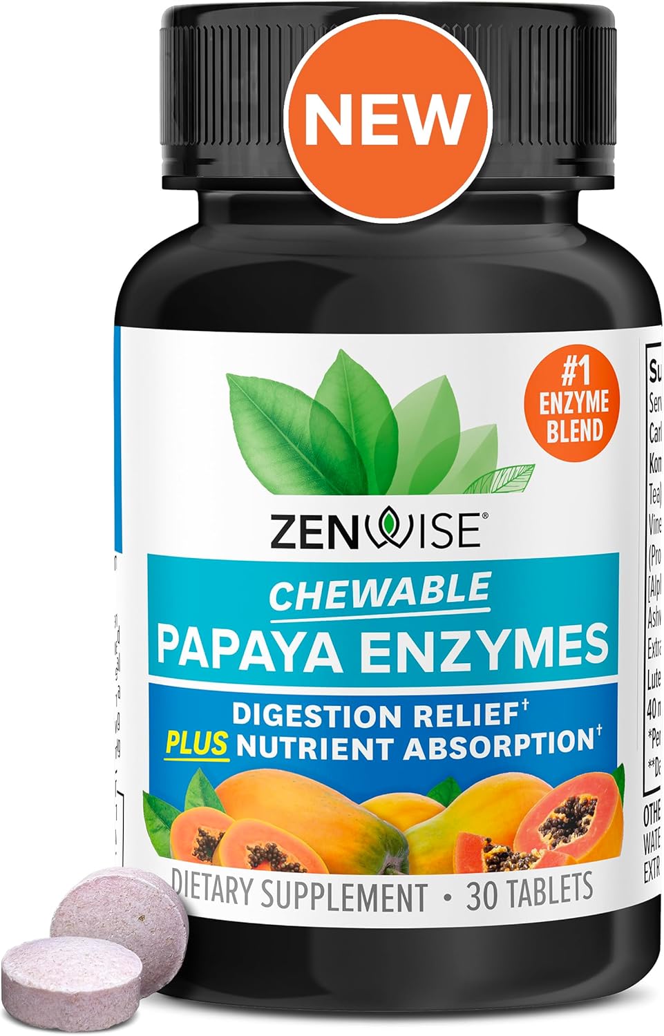 Suplemento Enzimas digestivas con bromelina salud digestiva