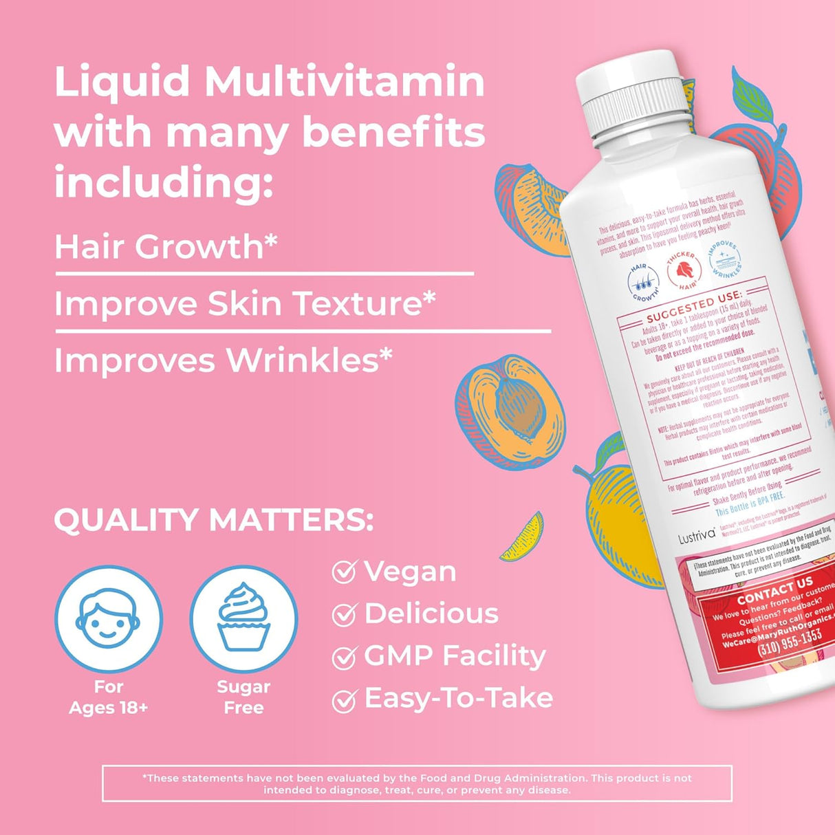 Suplemento Multivitamínico para mujer + liposomal 450ml